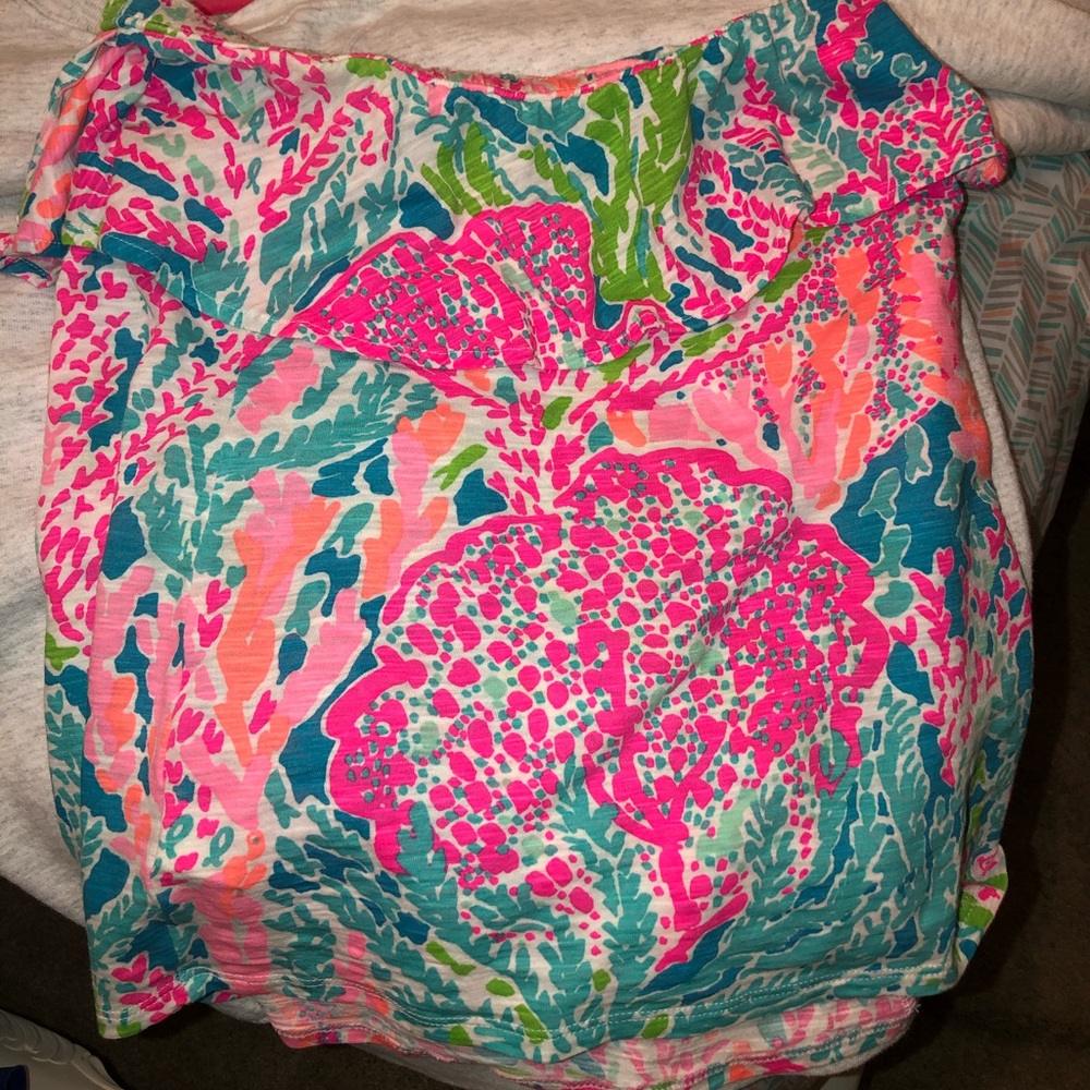 Lily Pulitzer Strapless Top
